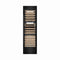 ZLINE 24-Inch 12.4 Cu. Ft. Triple Zone 100 Bottle Column Wine Cooler in Black Stainless Steel (RCWV-BS-24)
