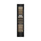 ZLINE 18-Inch 9.0 Cu. Ft. Triple Zone 68 Bottle Left Hinge Column Wine Cooler in Black Stainless Steel (RCWVL-BS-18)