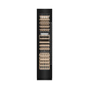 ZLINE 18-Inch 9.0 Cu. Ft. Triple Zone 68 Bottle Left Hinge Column Wine Cooler in Black Stainless Steel (RCWVL-BS-18)