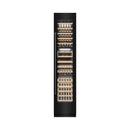 ZLINE 18-Inch 9.0 Cu. Ft. Triple Zone 68 Bottle Right Hinge Column Wine Cooler in Black Stainless Steel (RCWVR-BS-18)