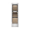 ZLINE 24-Inch 12.4 Cu. Ft. Triple Zone 100 Bottle Column Wine Cooler in DuraSnow Stainless Steel (RCWV-SN-24)