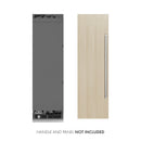 ZLINE 24-Inch 12.4 Cu. Ft. Panel Ready Column Freezer with Graphite Gray Interior (RBCFV-24)