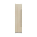 ZLINE 42-Inch Column 12.5 Cu. Ft. Refrigerator and 8.6 Cu. Ft. Freezer in Panel Ready with Champagne Bronze Accent
