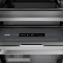 ZLINE Autograph Edition 18-Inch 8.6 Cu. Ft. Panel Ready Left Hinge Column Freezer with Graphite Gray Interior and Matte Black Accents (RBCFVLZ-18-MB)