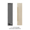 ZLINE Autograph Edition 18-Inch 8.6 Cu. Ft. Panel Ready Right Hinge Column Freezer with Graphite Gray Interior and Polished Gold Accents (RBCFVRZ-18-G)