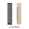 ZLINE Autograph Edition 18-Inch 8.6 Cu. Ft. Panel Ready Right Hinge Column Freezer with Graphite Gray Interior and Matte Black Accents (RBCFVRZ-18-MB)