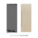 ZLINE 30-Inch 16.7 Cu. Ft. Panel Ready Column Refrigerator with Graphite Gray Interior (RBCRV-30)