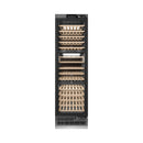 ZLINE 24-Inch 12.4 Cu. Ft. Triple Zone 100 Bottle Panel Ready Column Wine Cooler (RBCWV-24)