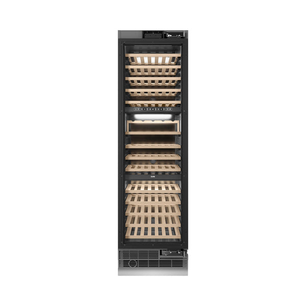 ZLINE 24-Inch 12.4 Cu. Ft. Triple Zone 100 Bottle Panel Ready Column Wine Cooler (RBCWV-24)