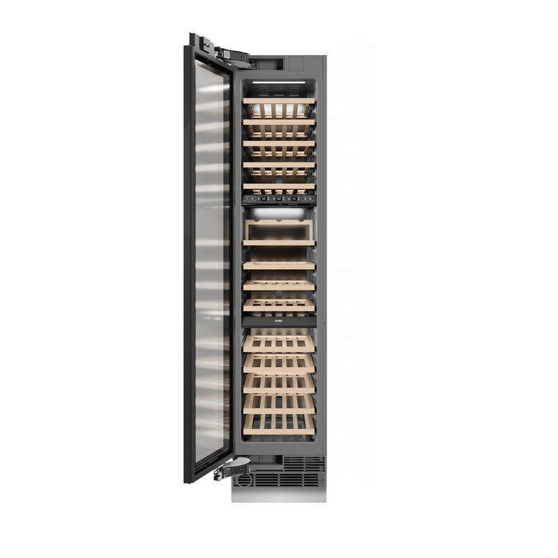ZLINE 18-Inch 9.0 Cu. Ft. Triple Zone 68 Bottle Panel Ready Left Hinge Column Wine Cooler (RBCWVL-18)
