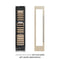 ZLINE 18-Inch 9.0 Cu. Ft. Triple Zone 68 Bottle Panel Ready Left Hinge Column Wine Cooler (RBCWVL-18)