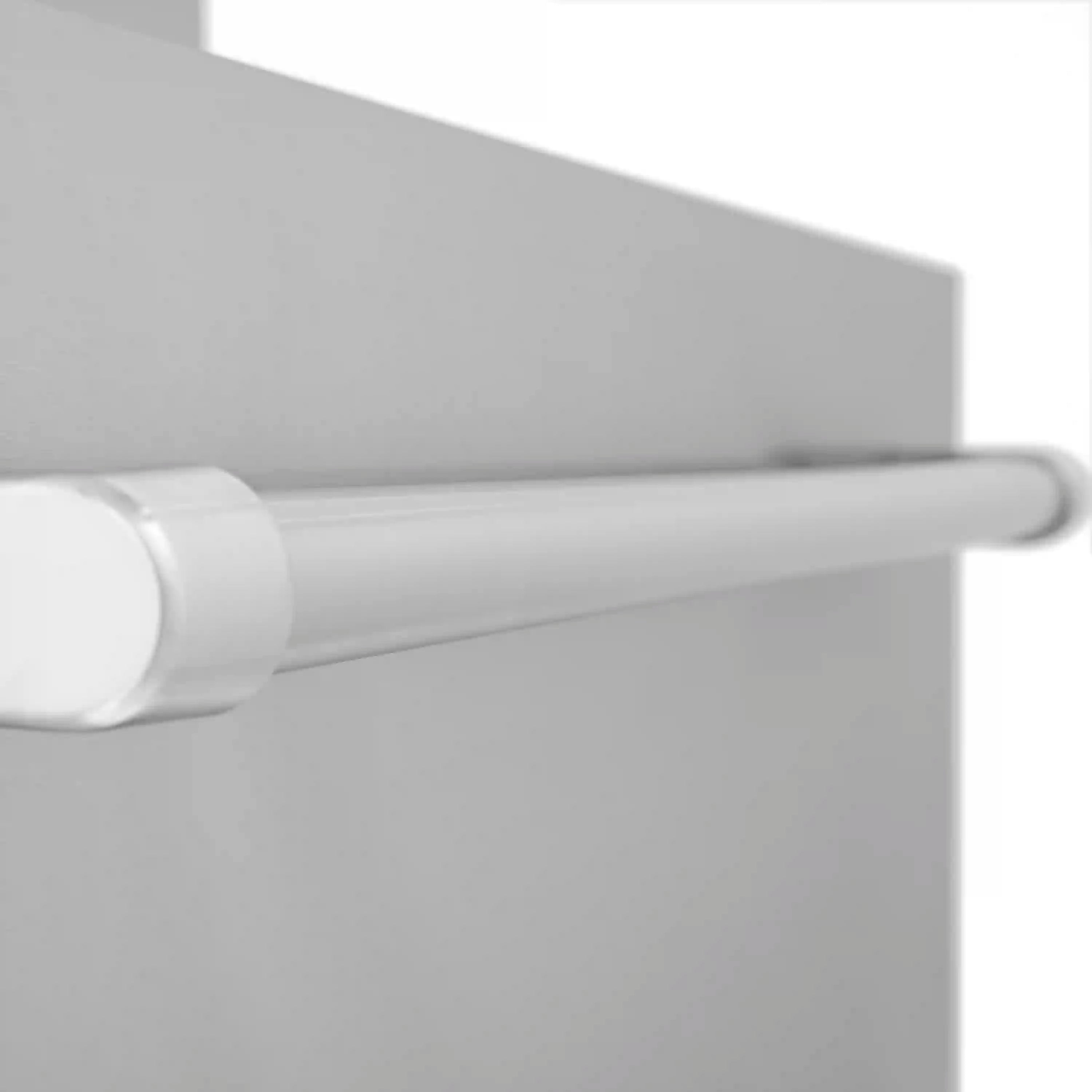 Bottom freezer refrigerator dispenser lever handle in close-up