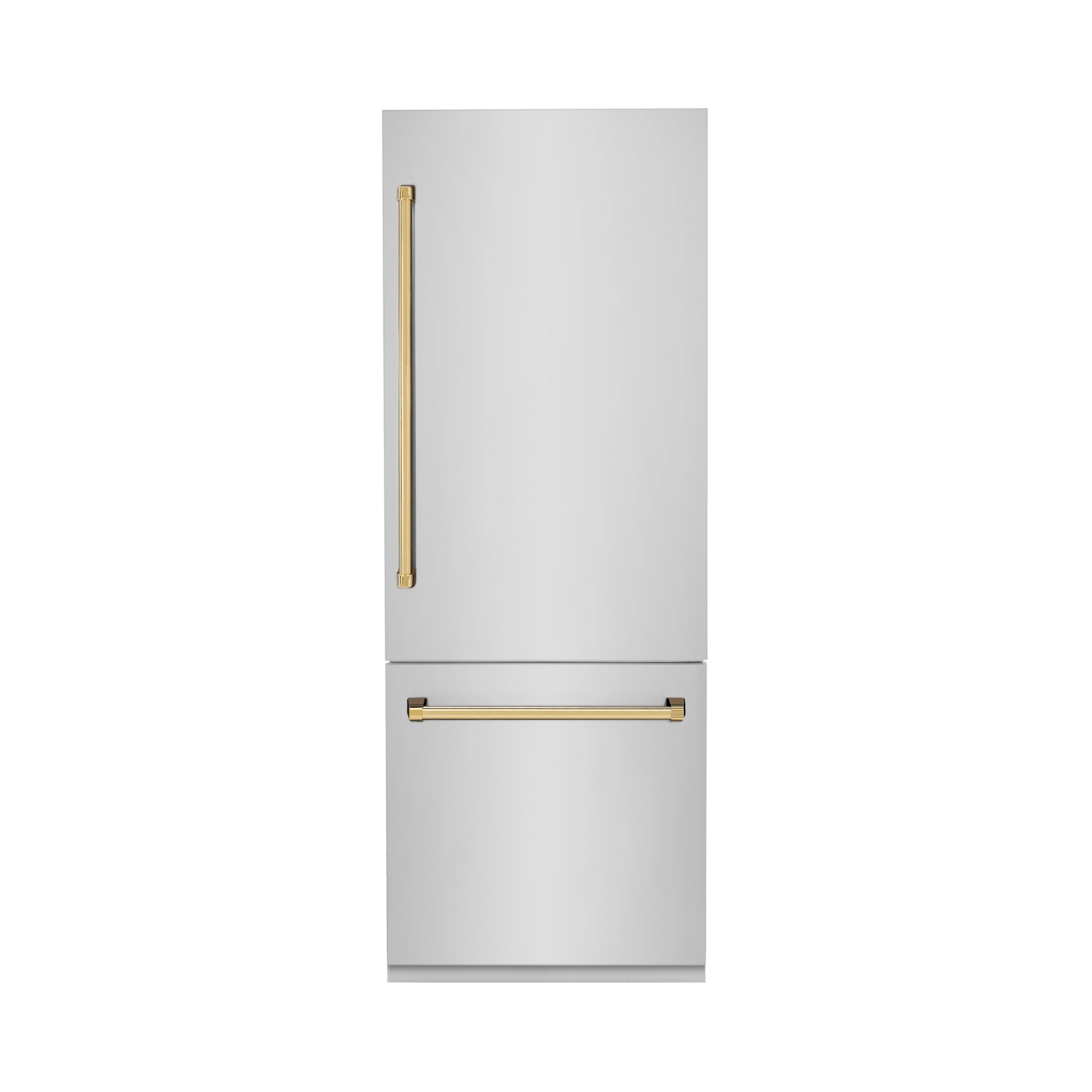ZLINE 30" Autograph Refrigerator w/ Gold (RBIVZ30430G)