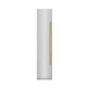 ZLINE 42-Inch Column 12.5 Cu. Ft. Refrigerator and 8.6 Cu. Ft. Freezer in Stainless Steel with Champagne Bronze Accents