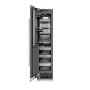 ZLINE 42-Inch Column 12.5 Cu. Ft. Refrigerator and 8.6 Cu. Ft. Freezer in Stainless Steel with Champagne Bronze Accents