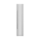 ZLINE 18-Inch 8.6 Cu. Ft. Right Hinge Column Freezer in Stainless Steel with Graphite Gray Interior (RCFVR-304-18)