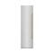 ZLINE Autograph Edition 24-Inch 12.4 Cu. Ft. Column Freezer in Stainless Steel with Graphite Gray Interior and Champagne Bronze Accents (RCFVZ-304-24-CB)