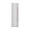 ZLINE Autograph Edition 24-Inch 12.4 Cu. Ft. Column Freezer in Stainless Steel with Graphite Gray Interior and Polished Gold Accents (RCFVZ-304-24-G)