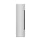 ZLINE Autograph Edition 24-Inch 12.4 Cu. Ft. Column Freezer in Stainless Steel with Graphite Gray Interior and Matte Black Accents (RCFVZ-304-24-MB)
