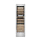 ZLINE 24-Inch 12.4 Cu. Ft. Triple Zone 100 Bottle Column Wine Cooler in Stainless Steel (RCWV-304-24)