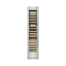 ZLINE 18-Inch 9.0 Cu. Ft. Triple Zone 68 Bottle Left Hinge Column Wine Cooler in Stainless Steel (RCWVL-304-18)