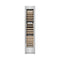 ZLINE 18-Inch 9.0 Cu. Ft. Triple Zone 68 Bottle Right Hinge Column Wine Cooler in Stainless Steel (RCWVR-304-18)