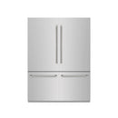 ZLINE Autograph 60-Inch Built-In Refrigerator w/ Gray Interior and Polished Nickel Helix Handles (GRBIVZ-30460KPN)