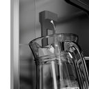 ZLINE Autograph Edition 36-Inch 19.6 cu. ft. French Door Built-In Bottom Freezer Refrigerator with Water Dispenser and Ice Maker in Stainless Steel with Stainless Steel Interior and Matte Black Accents (SRBIVZ-304-36MB)