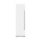 ZLINE 24-Inch 12.4 Cu. Ft. Column Freezer in White Matte with Graphite Gray Interior (RCFV-WM-24)