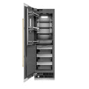 ZLINE 48-Inch Column 12.5 Cu. Ft. Refrigerator and 12.4 Cu. Ft. Freezer in White Matte with Gold Accents