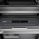 ZLINE 54-Inch Column 16.7 Cu. Ft. Refrigerator and 12.4 Cu. Ft. Freezer in White Matte with Matte Black Accent