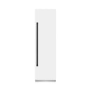 ZLINE 42-Inch Column 12.5 Cu. Ft. Refrigerator and 8.6 Cu. Ft. Freezer in White Matte with Matte Black Accent