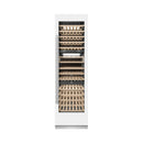 ZLINE 24-Inch 12.4 Cu. Ft. Triple Zone 100 Bottle Column Wine Cooler in White Matte (RCWV-WM-24)