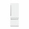ZLINE 30-Inch 16.1 cu. ft. Built-In Bottom Freezer Refrigerator with Water Dispenser and Ice Maker in White Matte with Graphite Gray Interior (GRBIV-WM-30)