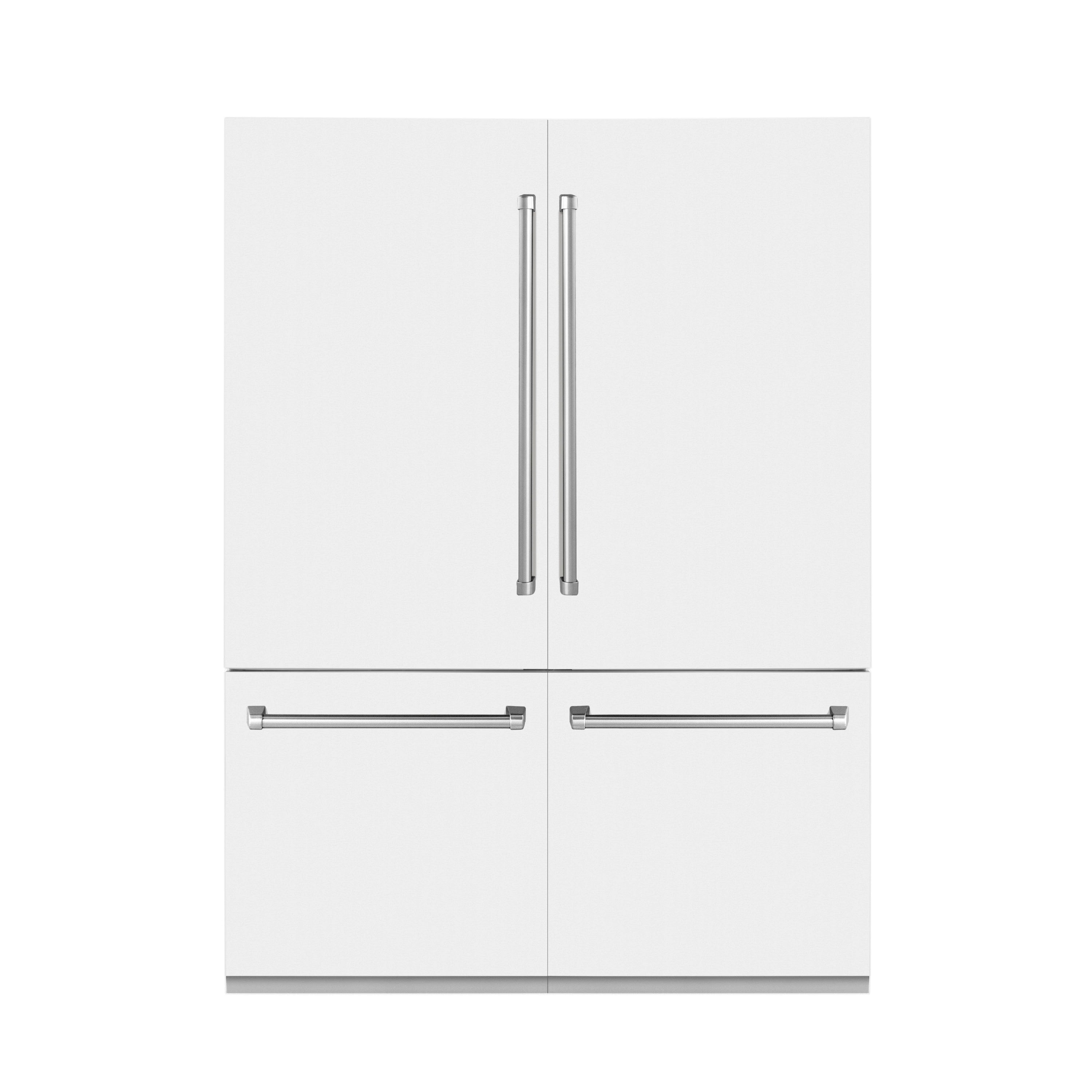 White French door refrigerator handles and bar pulls