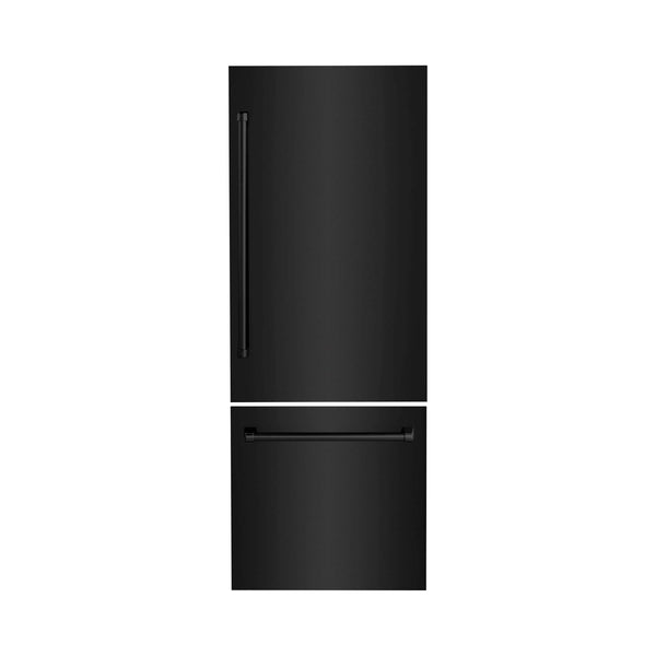 ZLINE 30-Inch Refrigerator Panels in Black Stainless Steel for RBIV 30-Inch Built-in Refrigerator (RPBIV-BS-30)