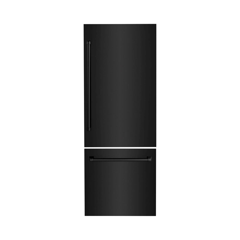 ZLINE 30-Inch Refrigerator Panels in Black Stainless Steel for RBIV 30-Inch Built-in Refrigerator (RPBIV-BS-30)