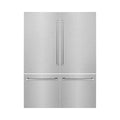 ZLINE 60-Inch Refrigerator Panels in Fingerprint Resistant Stainless Steel for RBIV-60-Inch Built-in Refrigerator (RPBIV-SN-60)