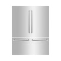 ZLINE 60-Inch Refrigerator Panels in Stainless Steel for RBIV 60-Inch Built-in Refrigerator (RPBIV-304-60)