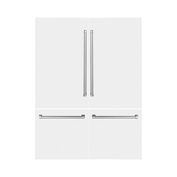 ZLINE 60-Inch Refrigerator Panels in White Matte for RBIV-60-Inch Built-in Refrigerator (RPBIV-WM-60)