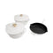 ZLINE 5-Piece Enameled Cast Iron Cookware Set in White Matte (CWSETS-WM-5)