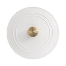 ZLINE 5-Piece Enameled Cast Iron Cookware Set in White Matte (CWSETS-WM-5)