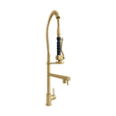 ZLINE Van Gogh Kitchen Faucet in Champagne Bronze (VNG-KF-CB)
