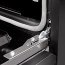 ZLINE 4-Piece Appliance Package - 30-Inch Gas Range, Hood, Refrigerator, and Dishwasher in Black Stainless Steel