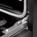 ZLINE 3-Piece Appliance Package - 30-Inch Gas Range, Refrigerator, and Dishwasher in Black Stainless Steel