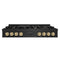 ZLINE Autograph Edition 48-Inch Porcelain Rangetop with 7 Gas Burners in Black Stainless Steel and Champagne Bronze Accents (RTBZ-48-CB)