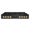 ZLINE Autograph Edition 48-Inch Porcelain Rangetop with 7 Gas Burners in Black Stainless Steel and Gold Accents (RTBZ-48-G)