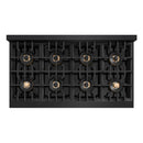 ZLINE 48-Inch Classic Gas Rangetop with 8 Burner DuoPro™ Cooktop in Black Stainless Steel (PCRTB-48)