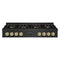 ZLINE Autograph Edition 48-Inch Classic Gas Rangetop with 8 Burner DuoPro™ Cooktop in Black Stainless Steel and Champagne Bronze Accents (PCRTBZ-48-CB)