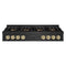 ZLINE Autograph Edition 48-Inch Classic Gas Rangetop with 8 Burner DuoPro™ Cooktop in Black Stainless Steel and Polished Gold Accents (PCRTBZ-48-G)